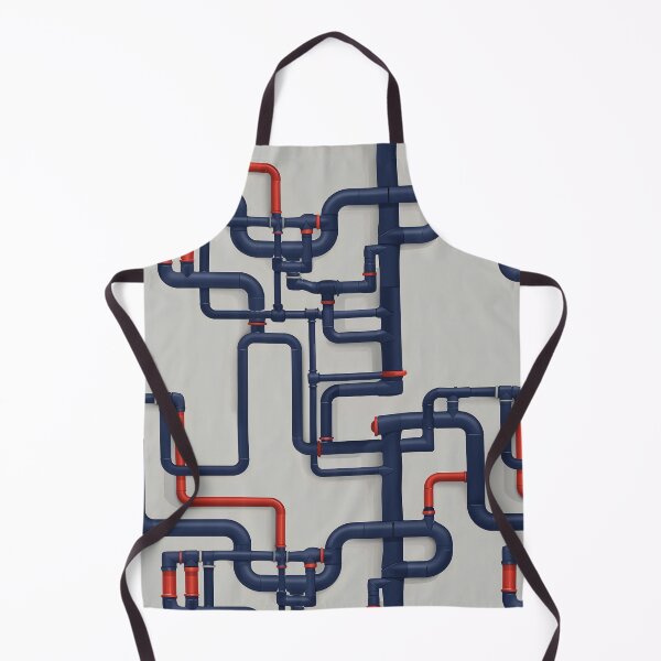 Item preview, Abstract Water Pipe Maze in Blue and Red Patterns v1 | Phone case, Blanket, Cushion designed and sold by BuzzworthyShop.