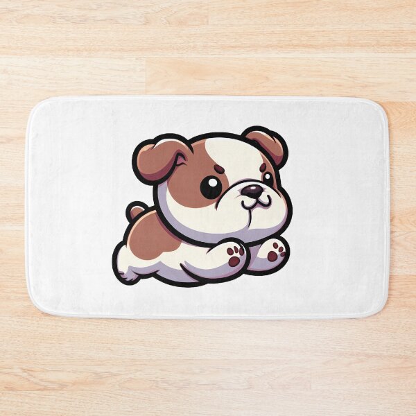Item preview, Chibi Bulldog Running designed and sold by City0fDreams.
