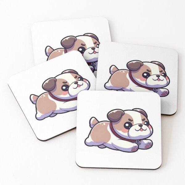 Item preview, Chibi Bulldog Running designed and sold by City0fDreams.