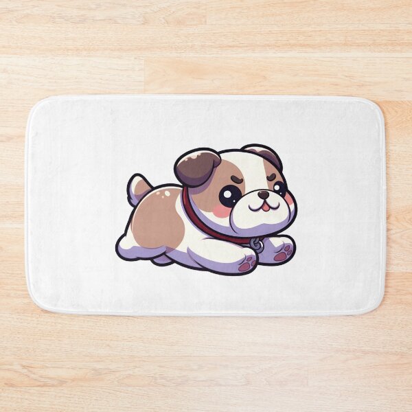Item preview, Chibi Bulldog Running designed and sold by City0fDreams.