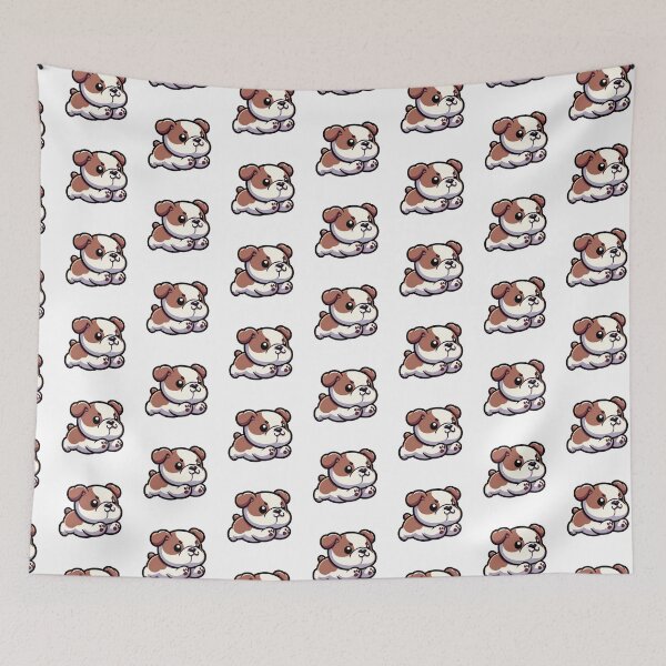 Item preview, Chibi Bulldog Running designed and sold by City0fDreams.