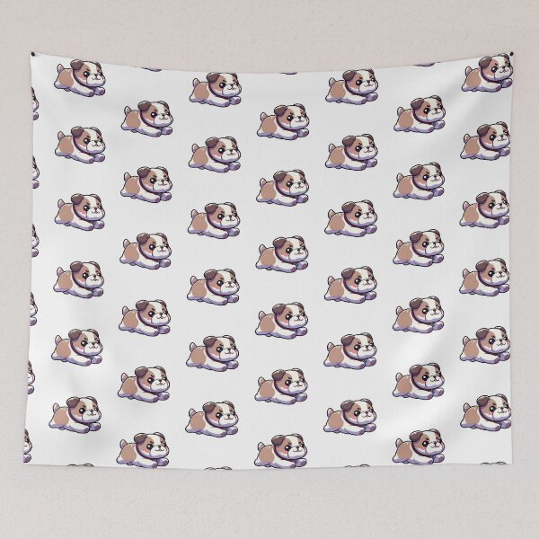 Item preview, Chibi Bulldog Running designed and sold by City0fDreams.