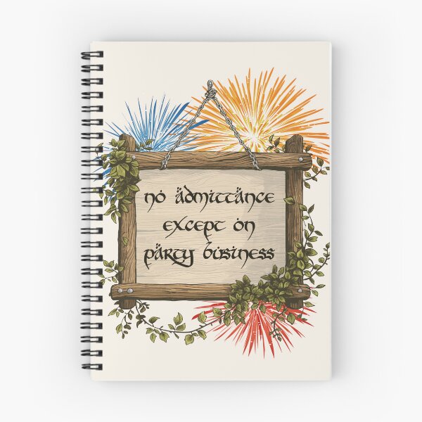 Item preview, No Admittance! (except on party business) designed and sold by Studio Pandemonia.