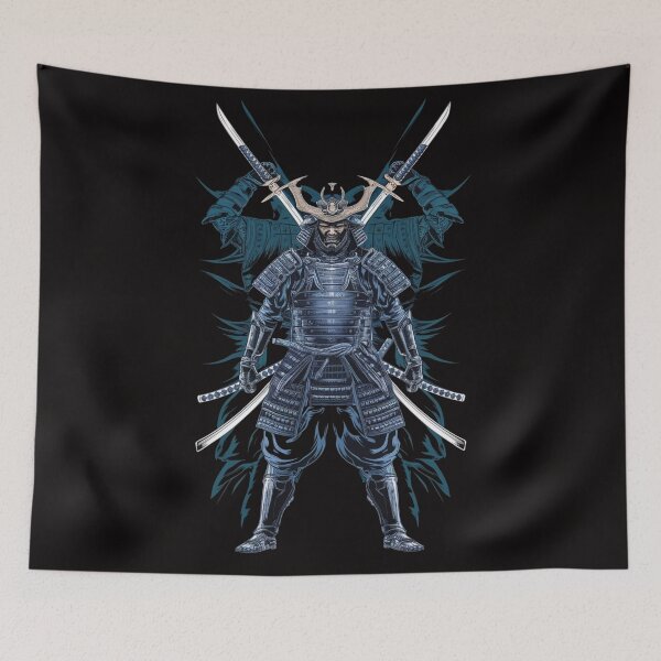 Item preview, Samurai Warrior T-Shirt - Japanese Armor Artwork Tee designed and sold by HOMEDESIGNPRINT.