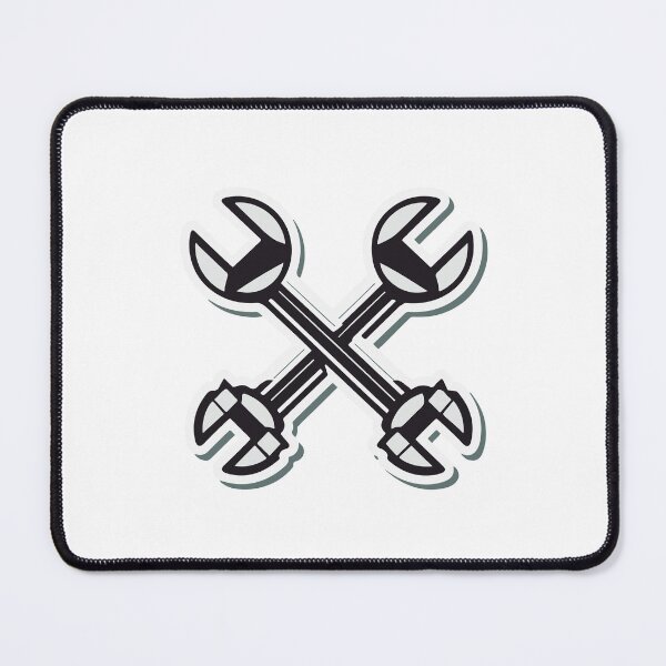 Item preview, Crossed Torque Wrenches - Mechanic's Precision Tools designed and sold by NiftyWrx.