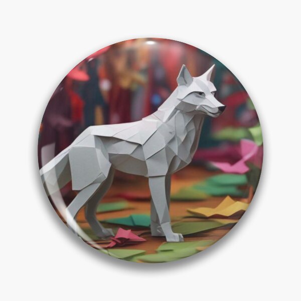 Item preview, Origami Wolf designed and sold by pUNKnown.