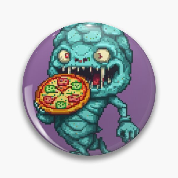Item preview, Undead Pizza Eater designed and sold by CheeseBalls08.