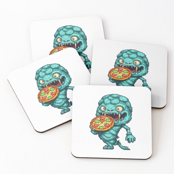 Item preview, Undead Pizza Eater designed and sold by CheeseBalls08.