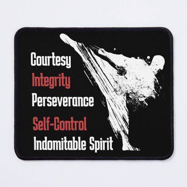 Item preview, Five Tenets of Taekwondo designed and sold by Aura Artistic.