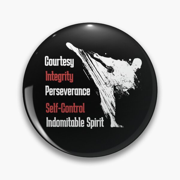 Item preview, Five Tenets of Taekwondo designed and sold by Aura Artistic.