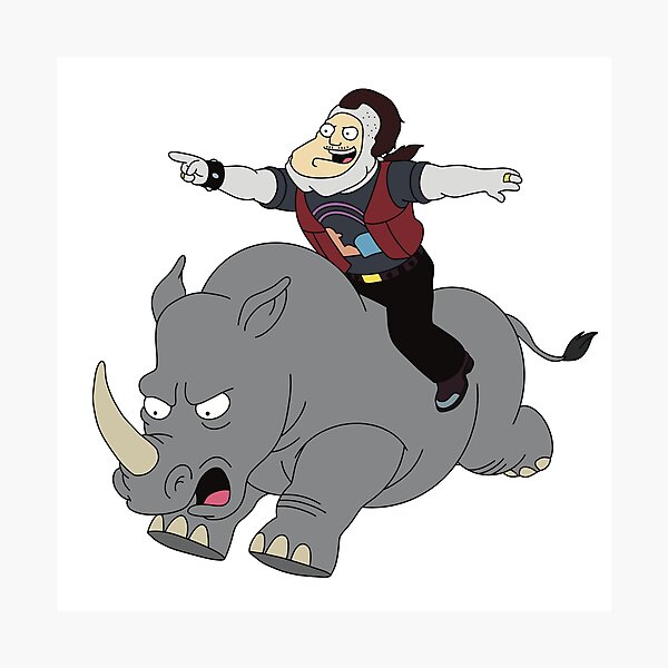 Item preview, American Dad - Ricky Stanish - Zoo Break designed and sold by B-and-E.