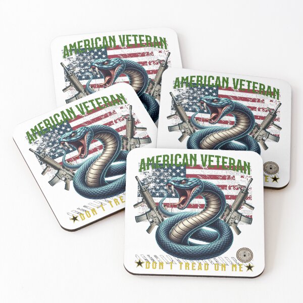 Item preview, American Veteran - Don't Tread On Me designed and sold by John Henry Olivarez.