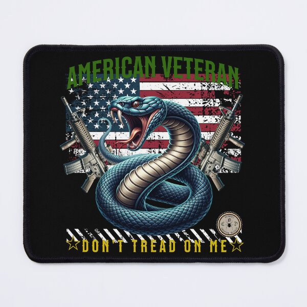 Item preview, American Veteran - Don't Tread On Me designed and sold by John Henry Olivarez.