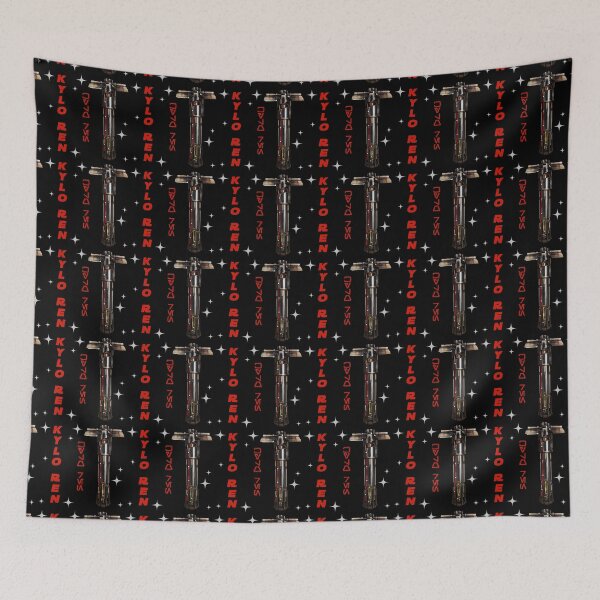 Item preview, Copy of Repeating Pattern Lightsaber Dark Side 3 designed and sold by fiatluxillust.