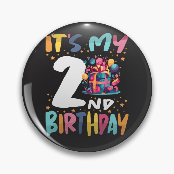 Item preview, It's My 2nd Birthday Happy Kids Birthday Boys or Girls designed and sold by cidolopez.