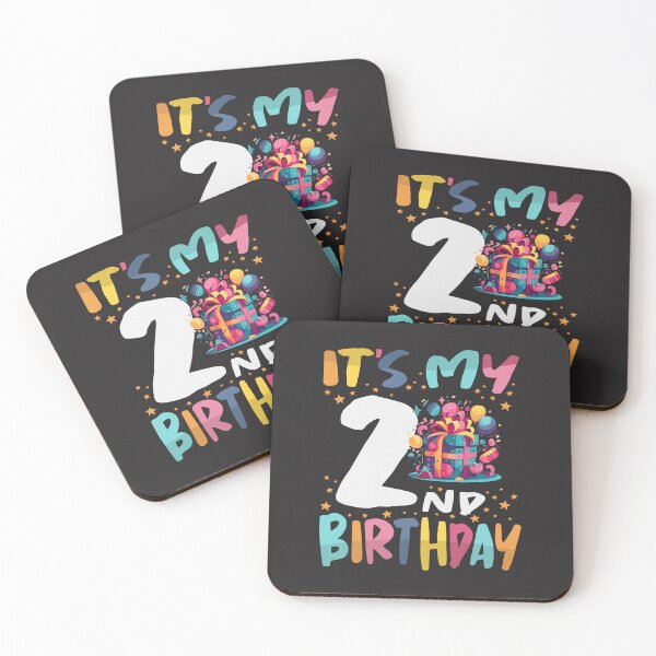 Item preview, It's My 2nd Birthday Happy Kids Birthday Boys or Girls designed and sold by cidolopez.