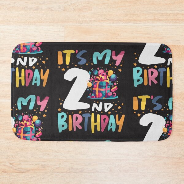 Item preview, It's My 2nd Birthday Happy Kids Birthday Boys or Girls designed and sold by cidolopez.