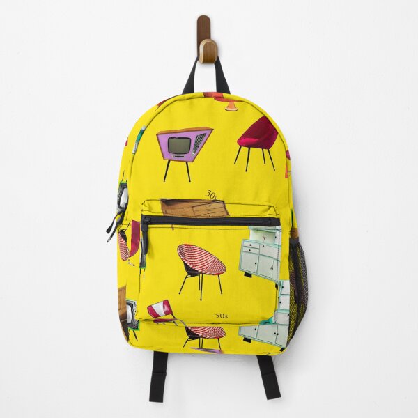 Item preview, Copy of 50s classic fabric design on a deep yellow background designed and sold by TerenceLacey.