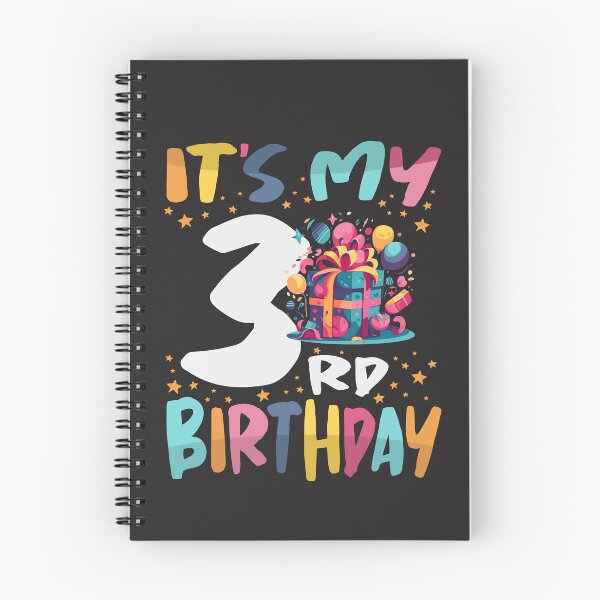 Item preview, It's My 3rd Birthday Happy Kids Birthday Boys or Girls designed and sold by cidolopez.