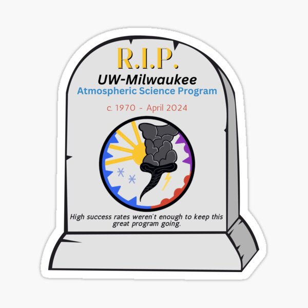 Item preview, RIP UWM Atmospheric Science Program designed and sold by AtmoClubUWM.