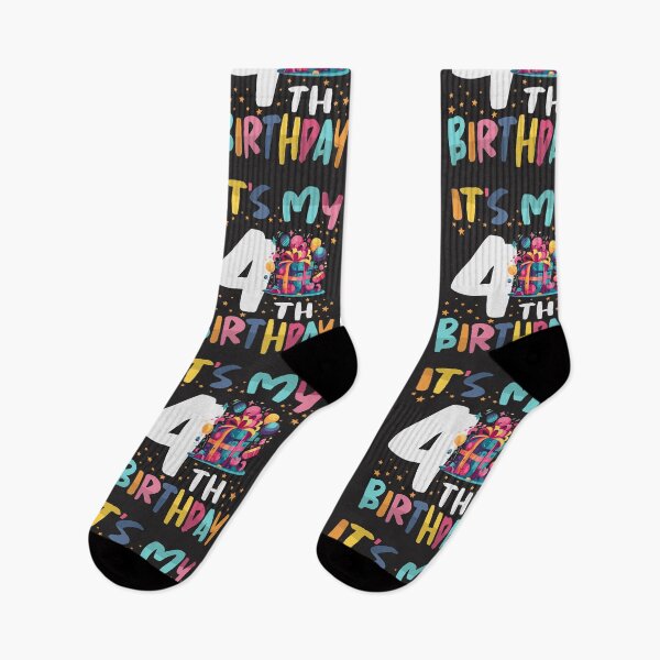 Item preview, It's My 4th Birthday Happy Kids Birthday Boys or Girls designed and sold by cidolopez.