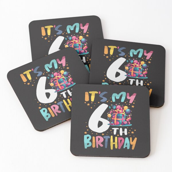 Item preview, It's My 6th Birthday Happy Kids Birthday designed and sold by cidolopez.
