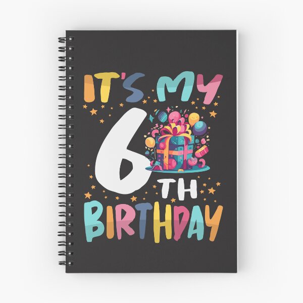 Artikelvorschau, Es ist mein 6. Geburtstag. Alles Gute zum Kindergeburtstag. entworfen und verkauft von cidolopez.