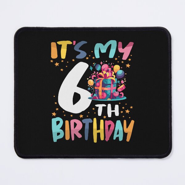 Item preview, It's My 6th Birthday Happy Kids Birthday designed and sold by cidolopez.