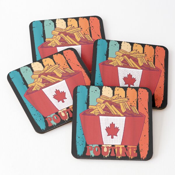 Item preview, Poutine Retro designed and sold by CHAKSTYLE.