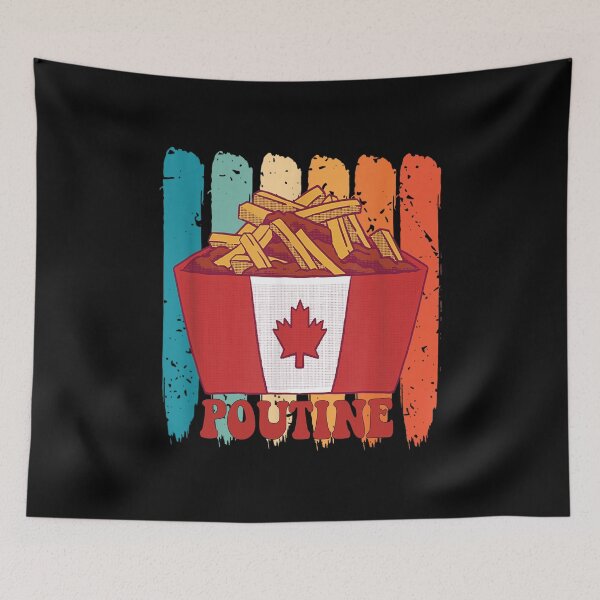 Item preview, Poutine Retro designed and sold by CHAKSTYLE.