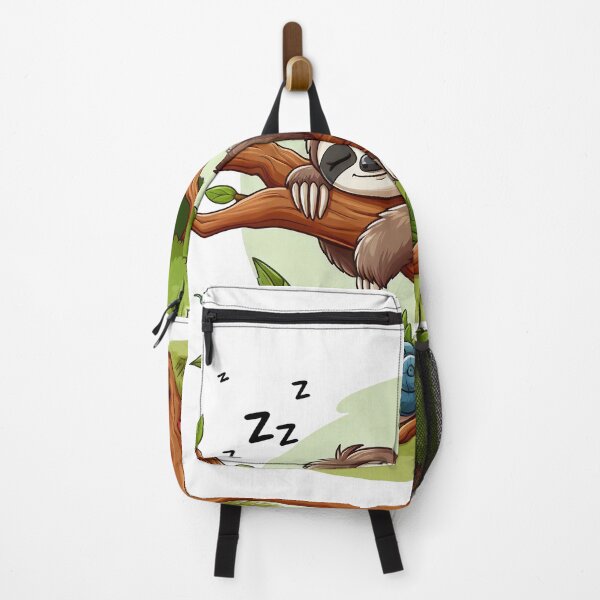 Item preview, cartoon of a sloth sleeping on a tree  designed and sold by MzulhilmiZam.