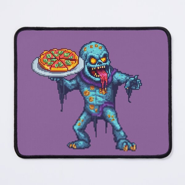 Item preview, Cheeky Undead Pizza Eater designed and sold by CheeseBalls08.