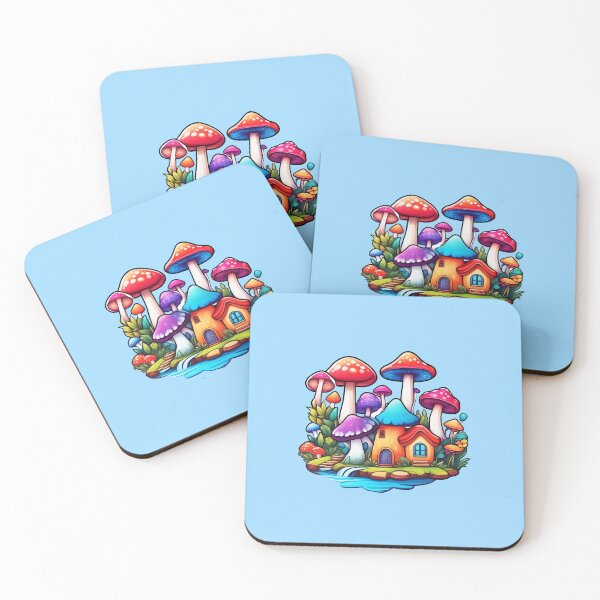 Item preview, mushroom village designed and sold by Cosmicreations1.