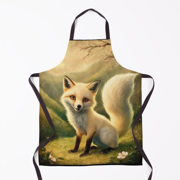 Artikelvorschau, Fuchs-Porträt. Weißer Fuchs, Schneefuchs, Winterfuchs, Fantasyfuchs, wunderlicher Fuchs, japanische Kunst entworfen und verkauft von FoxVibes.