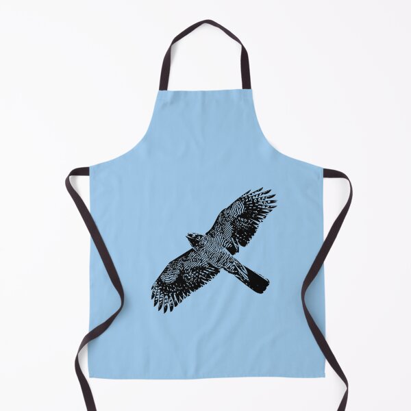 Item preview, Henst's Goshawk Flying Black Design  designed and sold by designsasstultd.