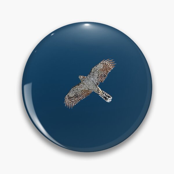 Item preview, Henst's Goshawk Flying White Alternate Design  designed and sold by designsasstultd.
