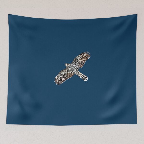 Item preview, Henst's Goshawk Flying White Alternate Design  designed and sold by designsasstultd.