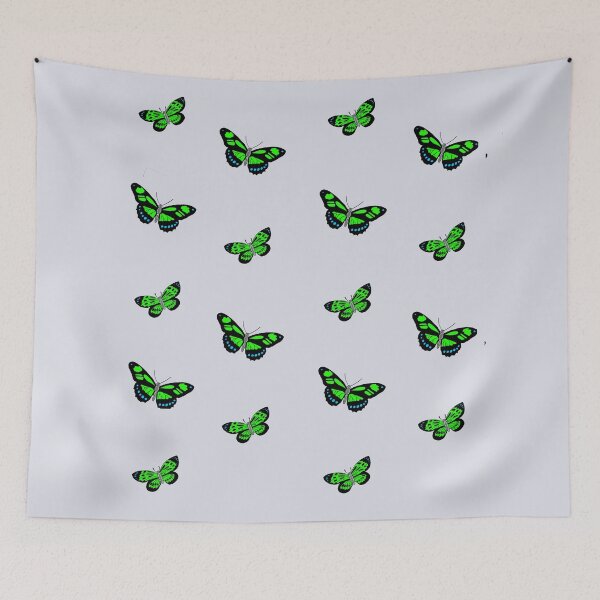 Item preview, green butterflies designed and sold by Leonardobc.