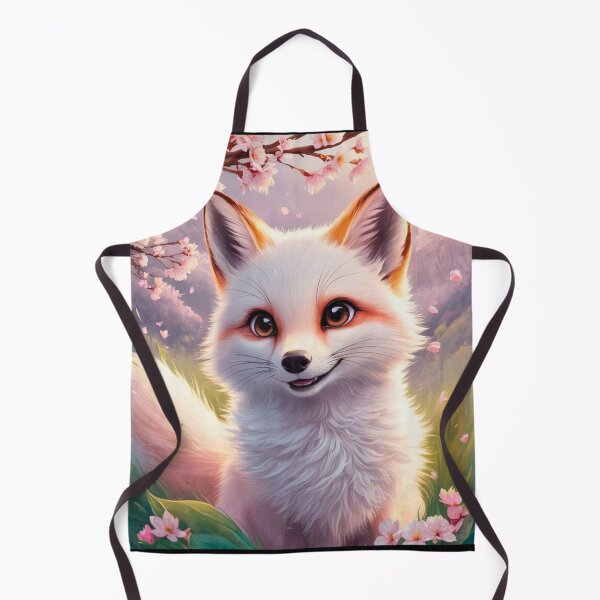 Artikelvorschau, Fuchs-Porträt. Weißer Fuchs, Schneefuchs, Winterfuchs, Fantasyfuchs, wunderlicher Fuchs, japanische Kunst entworfen und verkauft von FoxVibes.