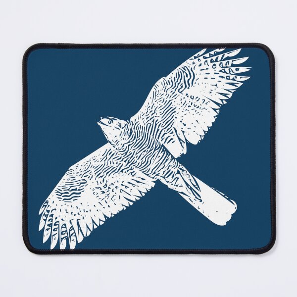 Item preview, Henst's Goshawk Flying White Design  designed and sold by designsasstultd.