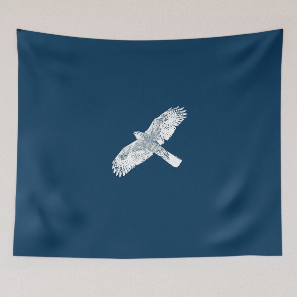 Item preview, Henst's Goshawk Flying White Design  designed and sold by designsasstultd.