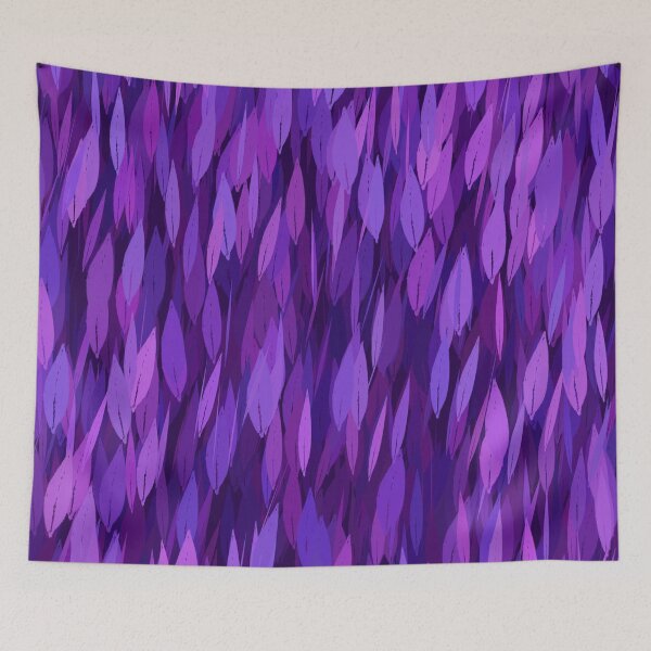 Item preview, Purple leaf pattern designed and sold by LP Drawing.