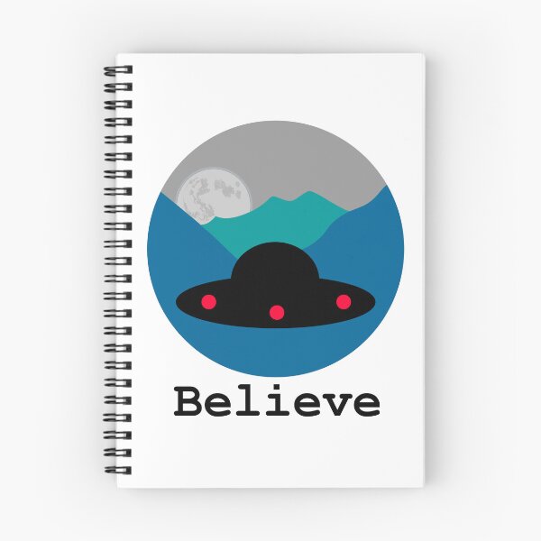 Item preview, Believe: UFO With Mountain Background designed and sold by CoastalCaptures.