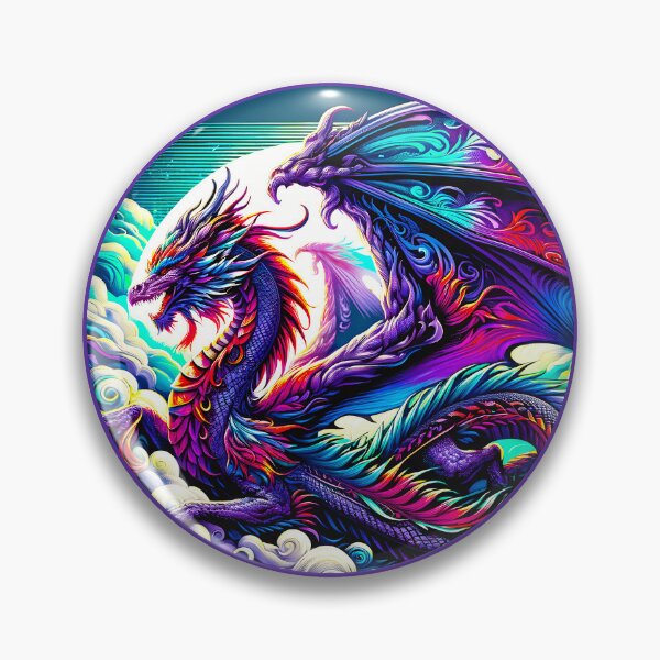 Item preview, Mystical Dragon - Mythical Creature Artwork designed and sold by AmvaDesigns.