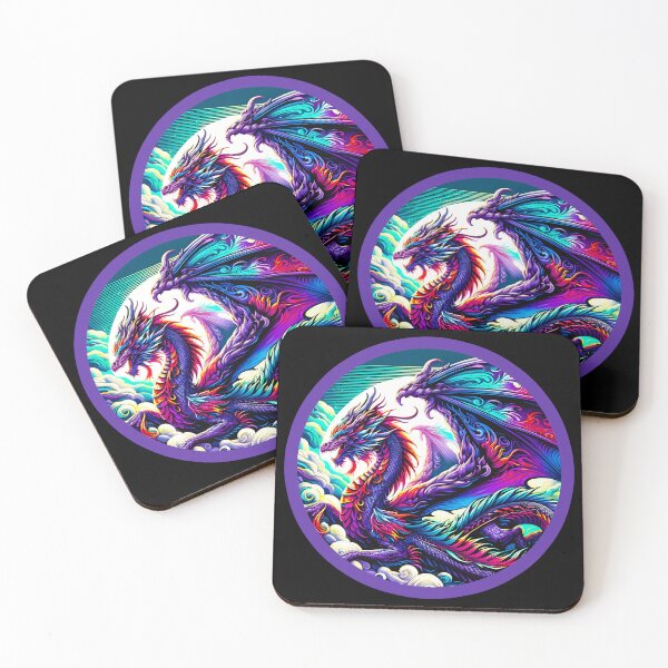 Item preview, Mystical Dragon - Mythical Creature Artwork designed and sold by AmvaDesigns.