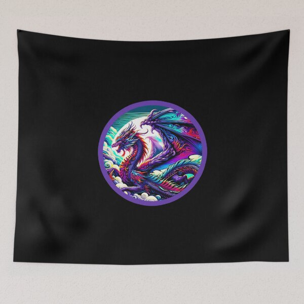 Item preview, Mystical Dragon - Mythical Creature Artwork designed and sold by AmvaDesigns.