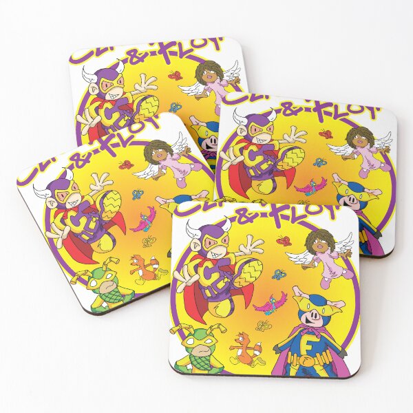 Item preview, Cliff and Floyd : The Superheroes designed and sold by Jeffrey Carl Johnson.