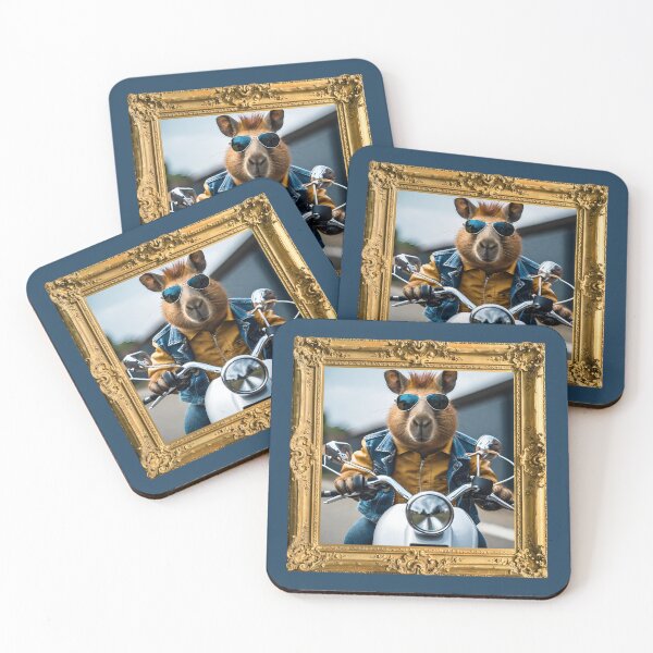 Item preview, Gold Capy, Capybara, cute capy, sweet capy, funny capybara, capybaras, capybara lover, designed and sold by GOLDENGARDENART.