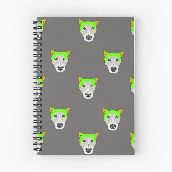 Item preview, green wolf designed and sold by Leonardobc.