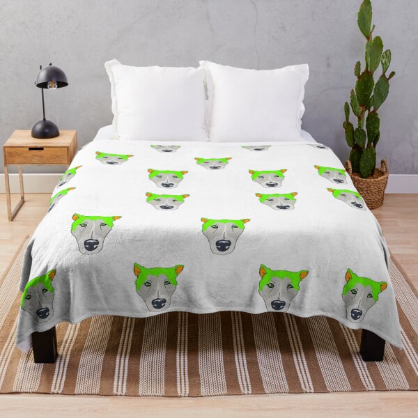 Item preview, green wolf designed and sold by Leonardobc.